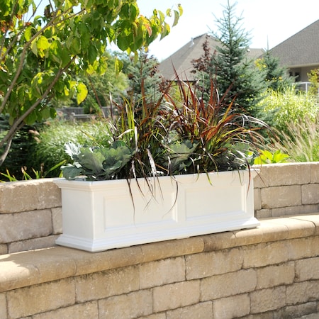 Mayne Fairfield Window Box 3' - White 5822-W
